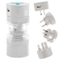 International Adapter Plug w/ USB Port